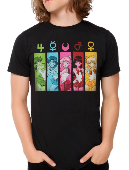 sailor moon shirts for guys